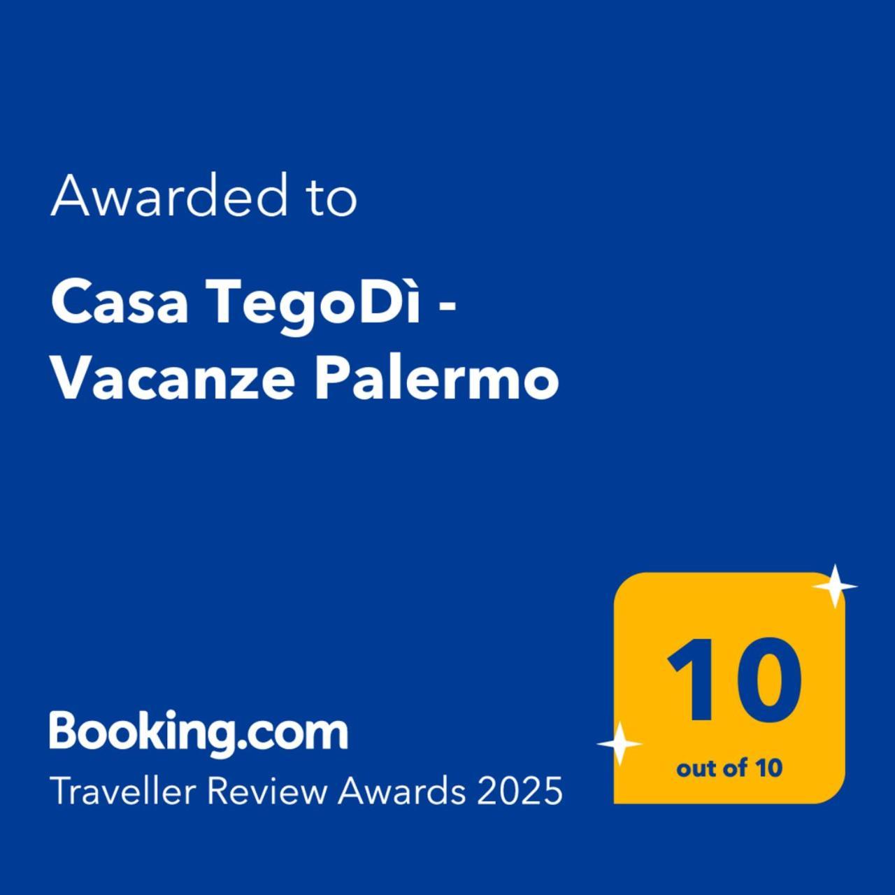 Casa Tegodi - Vacanze 팔레르모 외부 사진